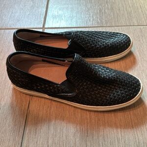 Black slip ons